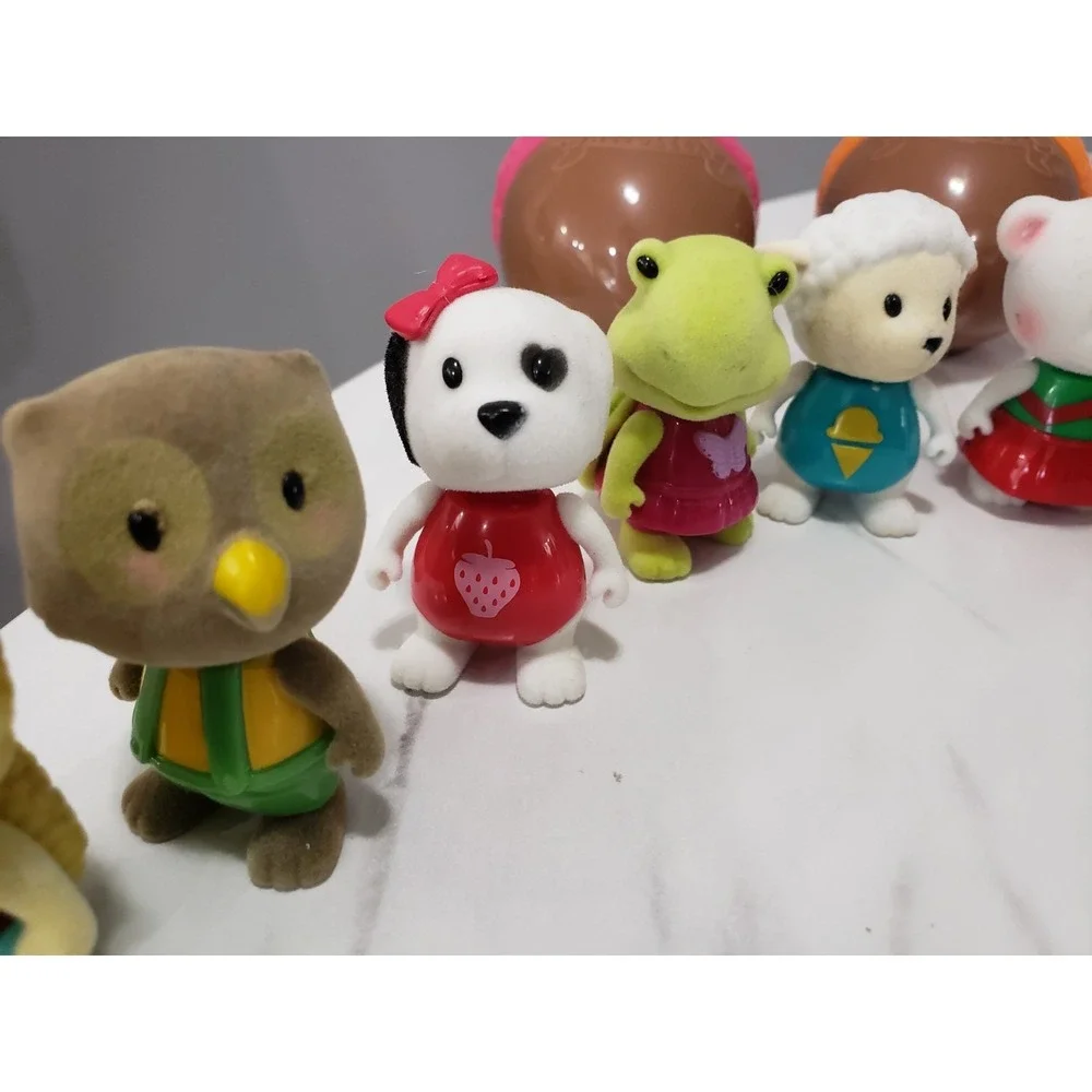 Lot 10 Lil Woodzeez Mixed Lot Animal Figures Series 2